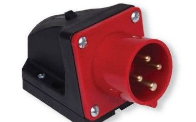 Altech Plugs & Receptacles G42S60A - Male Inlet,30A,3P/4W,12h,120/250V (G42S60A)