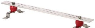 Panduit Grounding GB2D0008TPI-1 - 1/4 x 2 x 12 Grounding Busbar. (GB2D0008TPI-1)