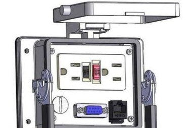 Mencom Remote Access Interfaces GF-DB9F-RJ45-NR-32 - GFCI;DB9 F-F;RJ;NO RESET;32 (GF-DB9F-RJ45-NR-32)