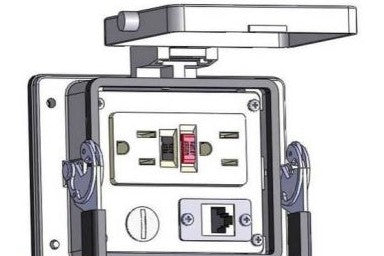 Mencom Remote Access Interfaces GF-RJ45S-NR-32 - GFI;SHIELD RJ45;NO RESET;SZ32 (GF-RJ45S-NR-32)