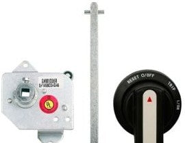 Cutler Hammer GHMVD12B - HANDLE, BLACK, 12in. SHAFT, G FRAME THROUGH DOOR (GHMVD12B)