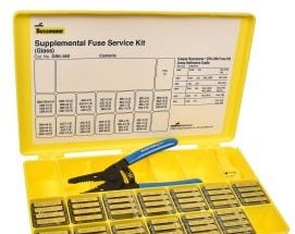 Bussmann Fuseblocks & Holders GSK-260 - GLASS FUSE SERVICE KIT (GSK-260)