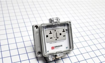 Grace Technologies Remote Access Interfaces H-RF0-K4 - Panel Interface Connector; Panel Mount Housing (H-RF0-K4)