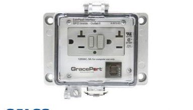 Grace Technologies Remote Access Interfaces H-RF5-K3 - Panel Interface Connector; Panel Mount Housing (H-RF5-K3)