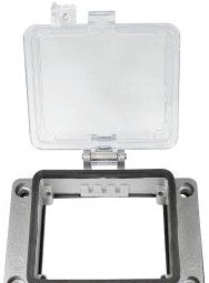 Grace Technologies Miscellaneous H-X-K3 - H-Series Thru-View Size 32 DIN Housing; UL Type 4 (H-X-K3)