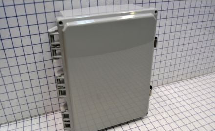 Integra Enclosures H12104HLL - Premium Line w/Hinge/Opaque/Stainless Steel (H12104HLL)