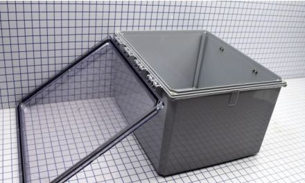 Integra Enclosures H181610HCLL - Premium Line w/Hinge/Clear/Stainless Steel (H181610HCLL)