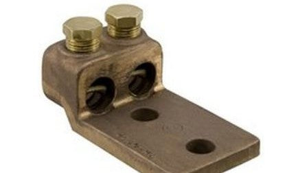 Ilsco Terminals H2L-21-1 - Mechanical Lug, (1) 1/2in. Stud, Accepts (2) (H2L-21-1)