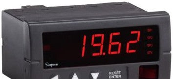 Simpson Electric Panel Meters & Gauges H335-3-71-1-2-2 - DIGITAL METER,3.5,9-36VDC,4-20mADC (H335371122)