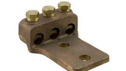 Ilsco Terminals H3L-50-2N - BRZ MEC (3)300-500 9/16-1-3/4 UL (H3L-50-2N)