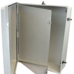 Allied Moulded Products Enclosures HFP2420 - Hinged Front Panel, Aluminum, For Use with Raised (HFP2420)