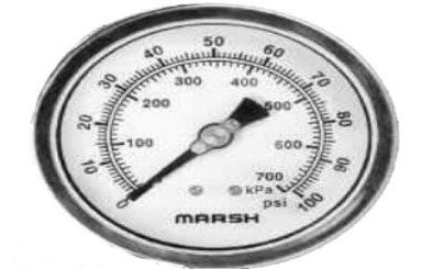 Marsh Panel Meters & Gauges HN20982 - NACE 100mm Gauge (HN20982)