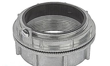Steel City HUB400GR-SC - Conduit Hub with Ground Ring, 4 Inch, Zinc (HUB400GR-SC)