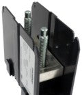 Marathon Special Products Power Distribution Blocks HVPB112 - Splicer Block, 1-P, 750A, Stud/Stud, Line & Load: (HVPB112)