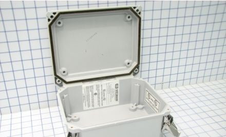 Wiegmann Enclosures HW-80604CHQR - Enclosure, 9.41in.Hx7.79in.Wx4.31in.D, N4X (HW-80604CHQR)