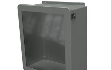 Wiegmann Enclosures HW-J181608CHTLW - Enclosure, 19.62in.Hx17.61in.Wx8.82in.D (HW-J181608CHTLW)