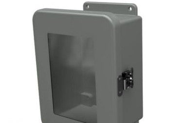 Wiegmann Enclosures HW-J80604CHTLW - Enclosure, 9.62in.Hx7.50in.Wx4.74in.D (HW-J80604CHTLW)