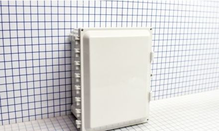 Wiegmann Enclosures HW-P121006CHQR - 12x10x6 POLYCARBONATE ENCL OPAQUE COVER (HW-P121006CHQR)