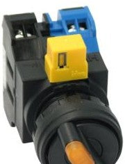 IDEC Switches HW1F-2F22H2D-S - HW ILL SS 2pos Maint XFmr 120V LED 2NO/2NC (HW1F-2F22H2D-S)