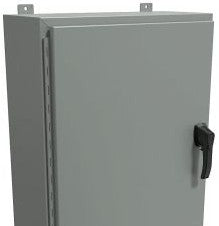 Hammond Manufacturing Enclosures HW302410GYHK - N4, 12 Wallmt, Hinged w/handle - 30 x 24 x (HW302410GYHK)
