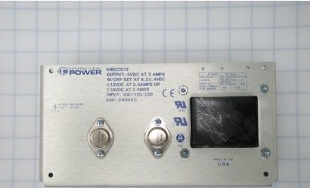 International Power Power Supplies IHBCC512 - POWER SUPPLY, TRIPLE, 5/+12/-12VDC 5V @ 3A & 12V (IHBCC512)