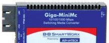 Advantech Media Converters IMC-370-MMTX-PS - Giga-MiniMc, TX/SX-MM850-SC (IMC-370-MMTX-PS)