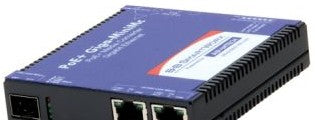 Advantech Media Converters IMC-380-SFP - PoE Giga-MiniMc/LFPT, 2TX/SFP (IMC-380-SFP)