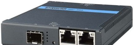 Advantech Media Converters IMC-595MPI-PS-A - 4TX/1SFP Managed PoE BT Media Converter (IMC-595MPI-PS-A)