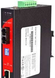 Antaira Technologies IMP-100A-S3-T - 10/100TX To 100FX Industrial PoE Media (IMP-100A-S3-T)