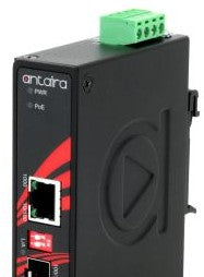 Antaira Technologies IMP-C1000-SFP-T - Compact Industrial Gigabit PoE+ (IMP-C1000-SFP-T)