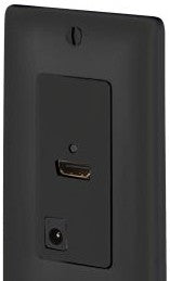 Bryant Electric Jacks ISFH110BK - DEC FRAME,HDMI,110,SET,ACTIVE,BK (ISFH110BK)