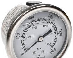 Marsh Panel Meters & Gauges J7474P - 63mm Severe Service Gauge (J7474P)