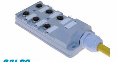 Mencom Cordsets JAC-630-008-C050 - 6 PRT 3 WR MAC JBX W/5M CBL (JAC-630-008-C050)