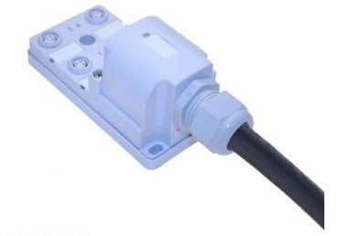 Mencom Cordsets JAN-43N-206-C100 - 4 PL NAN BLOCK NPN 10M CABLE (JAN-43N-206-C100)