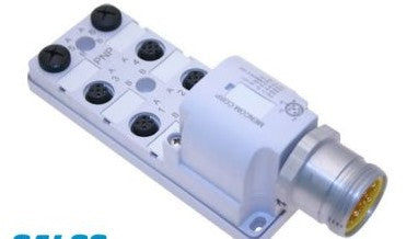Mencom Cordsets JDC-63P-208-M000 - 6 PORT 3 WR JBOX W/MIN-8MR (JDC-63P-208-M000)