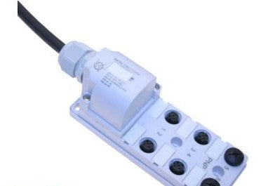 Mencom Cordsets JDC-640-009-C050 - 6 PORT 4 WR JBOX NO LED 5M (JDC-640-009-C050)