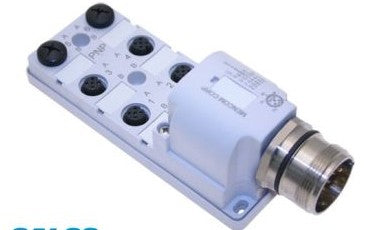 Mencom Cordsets JDC-650-019-V000 - 6 PORT NO LED JBOX M23 19PL (JDC-650-019-V000)
