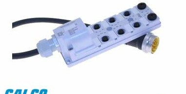 Mencom Cordsets JDC-83N-210-M003 - 8 PORT 3 WR JBOX TO MIN-10MP (JDC-83N-210-M003)