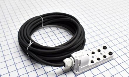 Mencom Cordsets JDC-84P-211-C100 - 8 PORT 4 WR JBOX 10M CABLE (JDC-84P-211-C100)