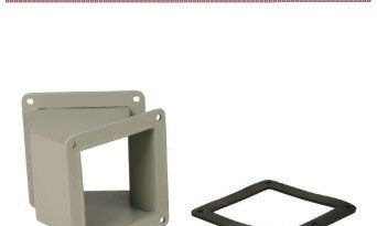 Wiegmann Wireway JWL458 - N12 Feed-Through 45 Degree Elbow 8X8 Carbon Steel (JWL458)