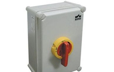 Altech Disconnect Switches KEM440ULY/R - Enclosed Disc. Switch, 4 pole (KEM440ULY/R)