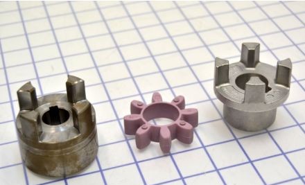 KTR Couplings KTR-19MMST-HD24-14MMCA - Coupling, 19mm ST to 14mm CA Bore (KTR-19MMST-HD24-14MMCA)