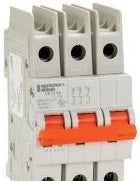 Sprecher + Schuh Circuit Breakers L9-2/3/D - MINICB 2A CURVE-D 3-POLE (L9-2/3/D)