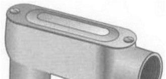 O-Z Gedney Conduit Outlet Bodies LB200ACG - OZ-Gedney Type LB Conduit Body, Cover And Gasket (LB200ACG)