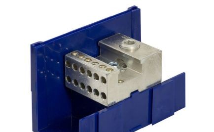 Ilsco Power Distribution Blocks LDAU-16-350 - AL MECH (P)350-6 (S)2/0-14 T U L (LDAU-16-350)