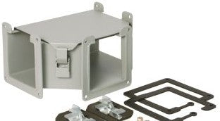 Wiegmann Wireway LJWT126A - N1 Lay-In Tee - Top 6X12 Carbon Steel - Gray (LJWT126A)