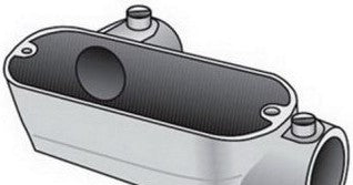 O-Z Gedney Conduit Outlet Bodies LL200ATW - OZ-Gedney Type LL Conduit Body, 2 IN Hub (LL200ATW)