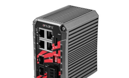 Antaira Technologies LMP-C602G-SFP-BT-T-V2 - 6-Port Industrial Compact Gigabit (LMP-C602G-SFP-bt-T-V2)