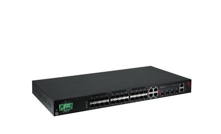 Antaira Technologies LMX-3228G-10G-SFP-DC - 32-Port Industrial Gigabit Managed (LMX-3228G-10G-SFP-DC)