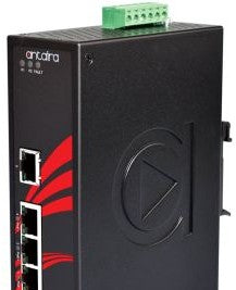 Antaira Technologies LNP-0500-24 - 5-Port Industrial PoE+ Unmanaged Ethernet (LNP-0500-24)